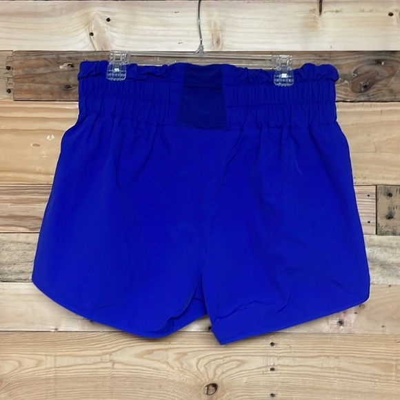 Zenana size XL Royal Blue Color Athletic Shorts Relaxed Fit with Built-in Panty - Picture 7 of 7